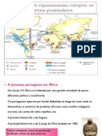 A Afirmação Do Expansionismo Europeu