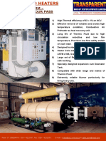 Transparent Thermal Oil Heater System