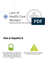 Care of Health Care Workers: Healthcare Workers' Risk and Management