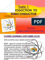 Topic 1 Introduction To Semiconductor