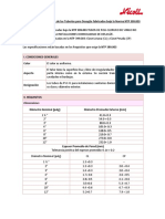 Especificaciones Técnicas de La Tubería para Desagüe Fabricados Bajo L