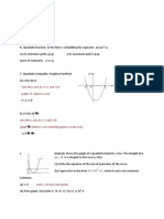 Cuts The X-Axis at X - 2 and X 8, Graph 0 (Above X-Axis)