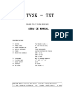 Provision 2122T CH - tv-2K Serwice Mode