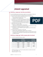 Investment Appraisal