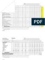 Manpower Tabulation - Year 2