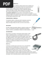 Termometro Ambiental