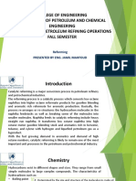 College of Engineering Department of Petroleum and Chemical Engineering Course Name: Petroleum Refining Operations Fall Semester