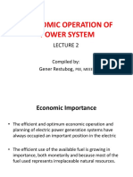 Economic Oper of Power System Lec2