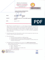 Berf Commencement..Regional Memorandum No. 149 s.2019