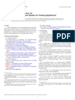 F2800-11 Standard Specification For Recirculating Hood System For Cooking Appliances