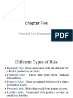 Chapter Five: Financial Risk Management