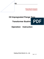 1.8 LV Bushing Operation Instruction