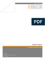 PASCAL Check Valves Catalogue