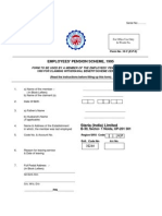 Employees' Pension Scheme, 1995: Form No. 10 C (E.P.S)