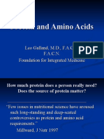 Protein and Amino Acids