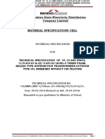 10kva 25 Kva Dist - Transformer Spec Revision Dtd. 20.04.2018