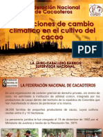 Afectaciones de Cambio Climatico en El Cultivo Del Cacao PDF