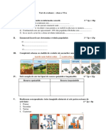 Test de Evaluare Antroposfera