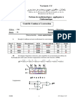 Correction Control Math Appliquee PDF