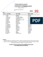 Room Assignments - Secondary - Physical Science (Pagadian) PDF