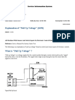 Explanation of Pull Up Voltage SMCS 0350