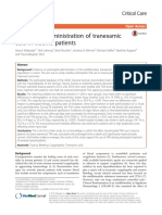 Acido Tranexamico en El Prehospitalario