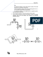 Caution: Damage The Liner (In Particular PTFE Liners) .: 3.2.3 Meter Location