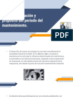 3.3. Determinación y Propósito Del Periodo Del Mantenimiento.