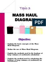 Topic 3: Mass Haul Diagram