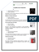 5 Ejemplos de Tableros