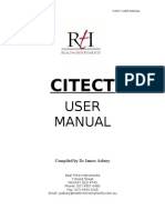 CoalScan 9500 Realtime Coal Analyser: CITECT Generic User Manual