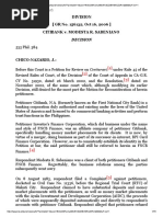 Division (GR No. 156132, Oct 16, 2006) Citibank V. Modesta R. Sabeniano