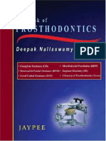 Textbook of Prosthodontics Nallaswamy PDF