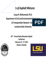 Performance Tests of Asphalt Mixtures