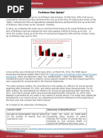 Forfeiture Rate Update