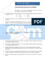 Ejercicios Complementarios 4º Matemáticas - Tema 2 - Triángulos en El Plano y La Esfera