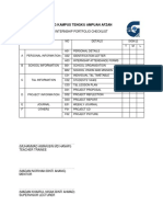 Ipg Kampus Tengku Ampuan Afzan: Internship Portfolio Checklist