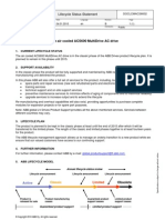 ACS600 MD Lifecycle Status Statement RevB