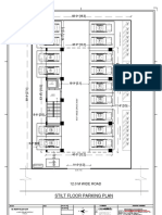 Stilt Floor Parking Plan: 12.0 M Wide Road