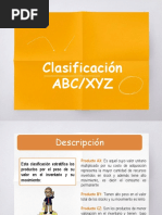 ClasificaciÃ N ABC-XYZ