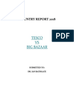 Tesco VS Big Bazaar: Country Report 2018