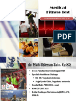 Medical Fitness Test: Dr. Muhammad Ikhwan Zein, SP - KO