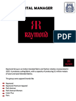 Raymond Case Study