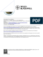 2.1972 Generalized Linear Models Nelder Wedderburn