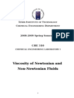 Viscosity of Newtonian and Non-Newtonian Fluids