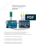 Kontrol Lampu Via Bluetooth Dengan Andorid