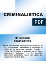 Criminalistica