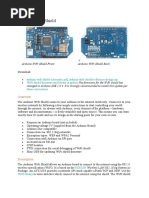 Arduino Wifi Shield Front Arduino Wifi Shield Back