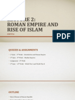 Roman Empire and Rise of Islam: Subtitle