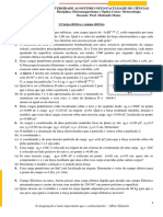 Exercicios Sobre Carga Eletrica e Campo Eletrico